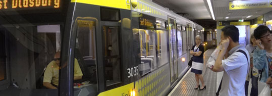 Metrolink Manchester Piccadilly & Depot