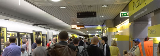Metrolink Manchester Piccadilly & Depot